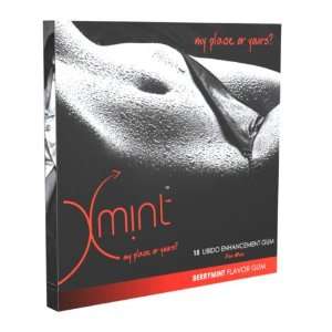  XMINT   Natural Herbal Male Libido Enhancement Chewing Gum 