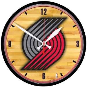 NBA Portland Trailblazers Clock Logo
