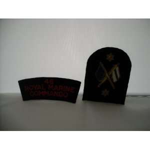  Set of 2 Royal Marines Patches: Everything Else