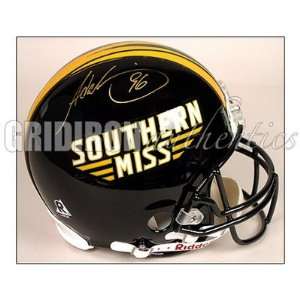 Adalius Thomas Autographed Southern Miss Full Size Authentic Game 