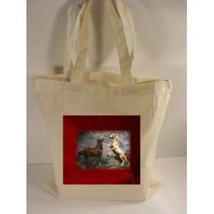 Wild Horses Tote Bag. Personalize with Your Own Photo and Text. 15x16 