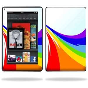   Cover for  Kindle Fire 7 inch Tablet Rainbow Flood Electronics
