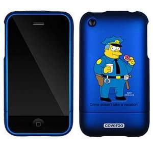  Chief Wiggum on AT&T iPhone 3G/3GS Case by Coveroo 