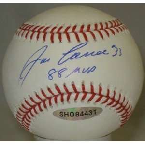  Jose Canseco Autographed Ball   88 MVP UDA Sports 