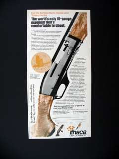 Ithaca Gun Mag 10 Shotgun 1978 print Ad  