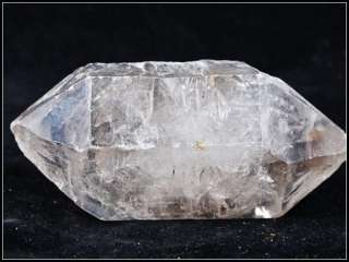 126g / 3.3 SKELETAL Castle Clear QUARTZ Crystal   