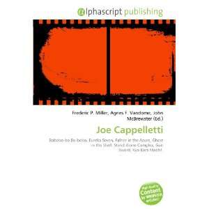  Joe Cappelletti (9786133782433) Books