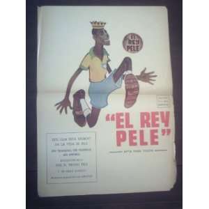 Original Movie Poster The King Pele El Rey Pelé O Rei Pelé Edson 