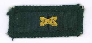   Bead Woodbadge (Basic Training) Cloth Emblem Uniform Badge