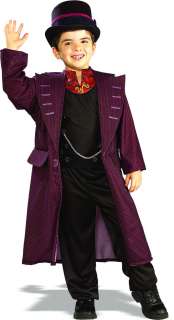 Charlie & The Chocolate Factory Willy Wonka Costume Child Large 12 14 