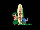 Lilo and Stitch HULA LILO & SURFBOARD Disney 2003 Pin
