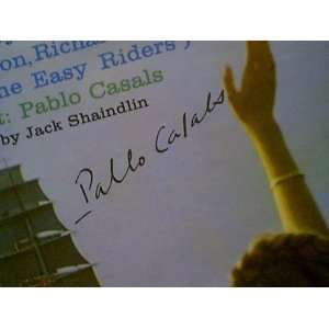  Casals, Pablo Windjammer 1958 Soundtrack LP Signed 
