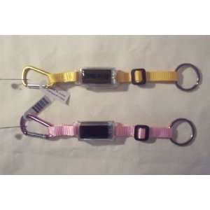  N   Solar Flashing Carabiner Clip Bracelet/keychain 