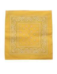  yellow bandanas   Clothing & Accessories