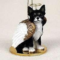 CHIHUAHUA BLACK/WHITE ANGEL PREMIUM QUALITY FIGURINES + FREEBIES 