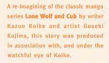 Lone Wolf Cub 2100 graphic novel comic book samurai  