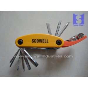   scowell brand 16 in 1 wholes hex key set set/bicycle 