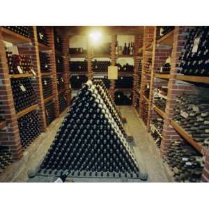  Wine Cellar, Chateau Verrazzano, Chianti, Tuscany, Italy 