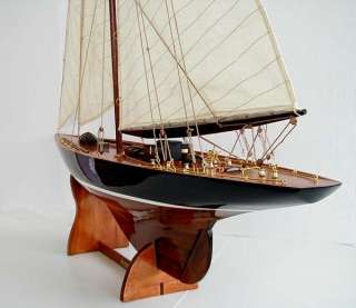 J Class Sailboat Wooden Models