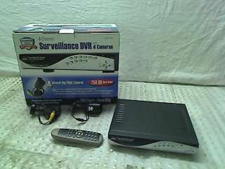 CHANNEL SURVEILLANCE DVR KIT WITH 4 CAMERAS TADD  
