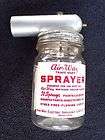 VINTAGE HUDSON 2 SPRAY CONTIUOUS SPRAYER GLASS 20oz JAR  