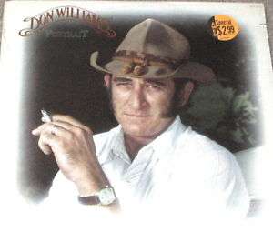 DON WILLIAMS Portrait LP STILL SEALED 1979  