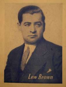 Vintage 1939 BEER BARREL POLKA Sheet Music LEW BROWN  
