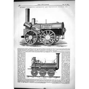   1879 ENGINEERING WHITSTABLE RAILWAY ROYAL GEORGE: Home & Kitchen