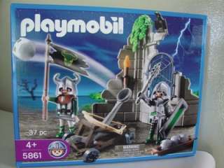 PLAYMOBIL KNIGHTS RUINS ATTACK CATAPULT # 5861 NEW  