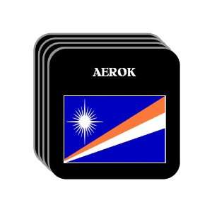  Marshall Islands   AEROK Set of 4 Mini Mousepad Coasters 