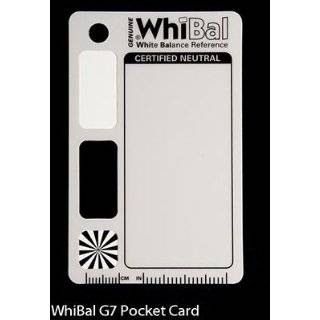 GENUINE WhiBal G7 Certified Neutral White Balance Card   Pocket Card 