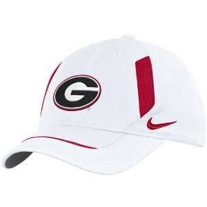    Nike Georgia Bulldogs White Adjustable Hat: Sports & Outdoors