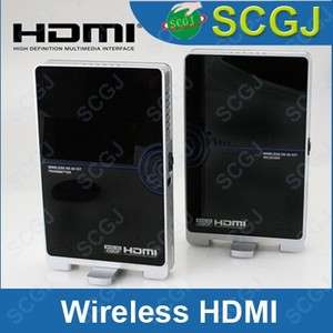  Wireless 5GHz HDMI Extender Transmitter Receiver Kits HD TV PC Video 