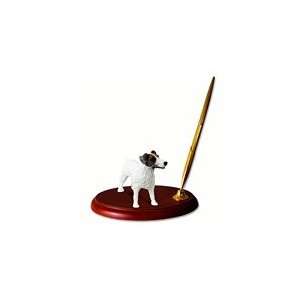    Jack Russell (brwn/white,ruff coat) Dog Pen Set: Office Products