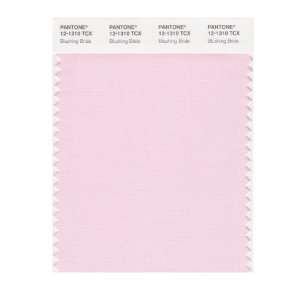  PANTONE SMART 12 1310X Color Swatch Card, Blushing Bride 