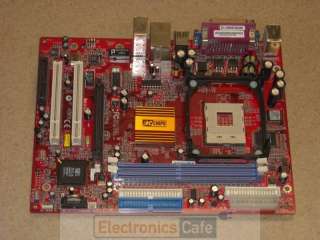 PCChips M935DLU Socket 478 PC System Board Motherboard  