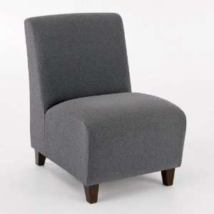   Lenox 31.5 Armless Guest Chair with Side View: Office Products