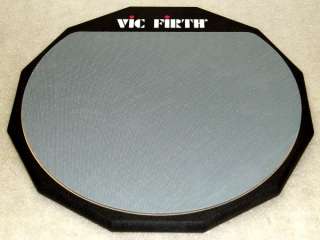 VIC FIRTH 12in SINGLE SIDED DRUMMERS PRACTICE PAD [4908  
