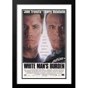 White Mans Burden 20x26 Framed and Double Matted Movie Poster   Style 