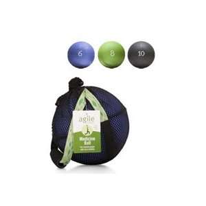  Agile Fitness 6lb Medicine Ball: Sports & Outdoors