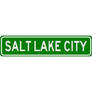 SALT LAKE CITY City Limit Sign   High Quality Aluminum:  