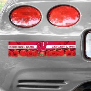   Wisconsin Badgers 2012 Rose Bowl Bumper Sticker: Sports & Outdoors