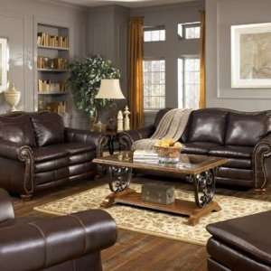  Market Square Clayton 4 Piece Living Room Set in Canyon 