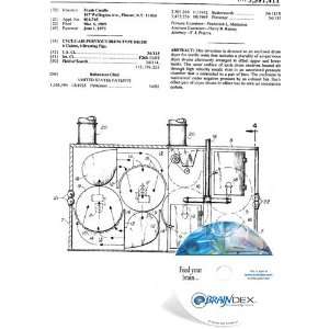   NEW Patent CD for CYCLE AIR PERVIOUS DRUM TYPE DRIER: Everything Else