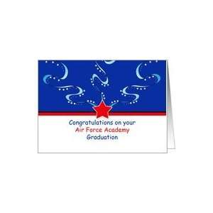  Air Force Academy Graduation Greeting Card   Patriotic 