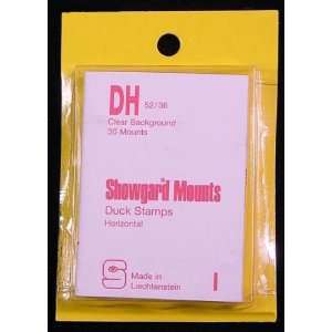  Showgard Pre Cut Clear Stamp Mounts Size DH52/36 