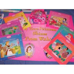 Disney Princess Collection of 6 Books, Just in Time, Ready, Set, Throw 