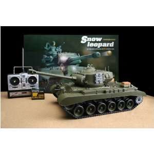  Airsoft RC Snow Leopard Battle Tank: Sports & Outdoors