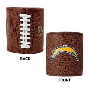  NFL CHARGERS 2pc Football Can Holder Set