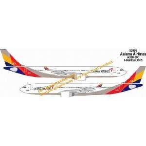  Dragon Wings Asiana Airlines A330 300 Model Airplane 